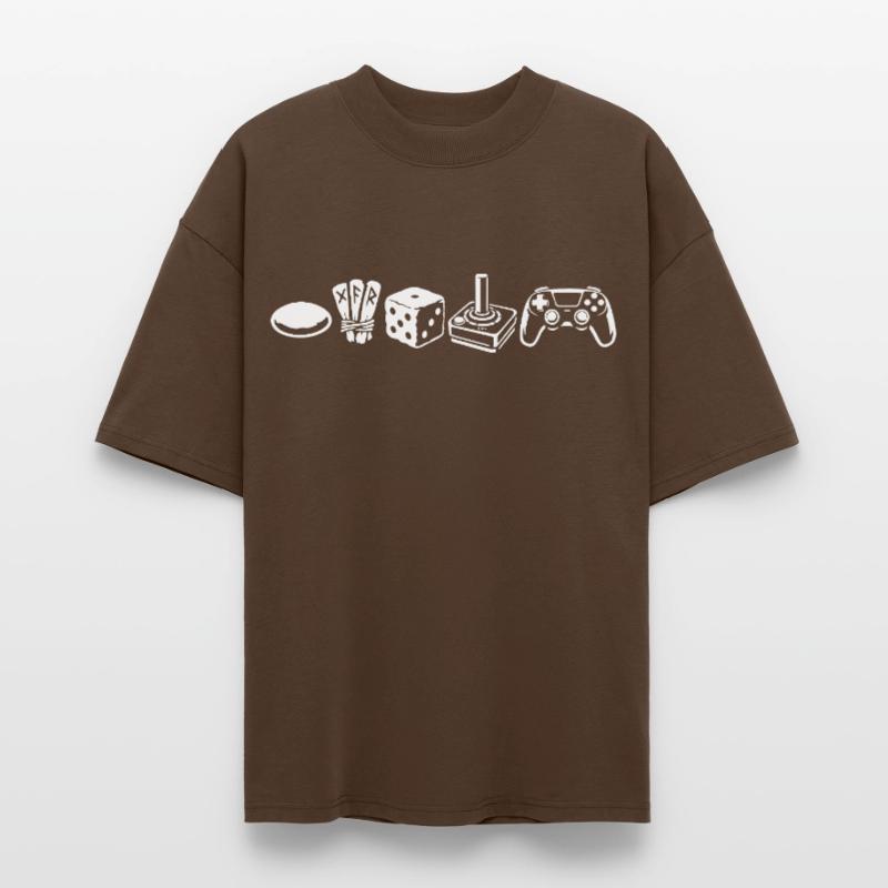 Controller Evolution | Gamers Stanley/Stella Oversized Unisex Organic T-shirt Blaster 2.0