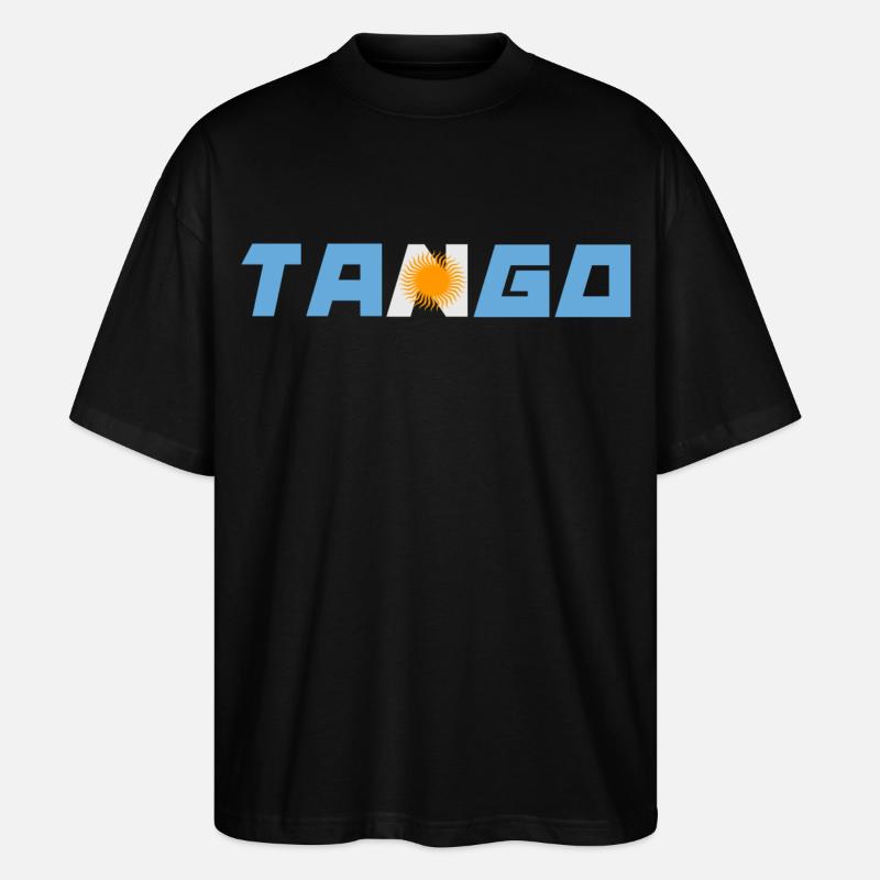 Tango - Stanley/Stella Oversized Unisex Bio T-Shirt Blaster 2.0 - Schwarz