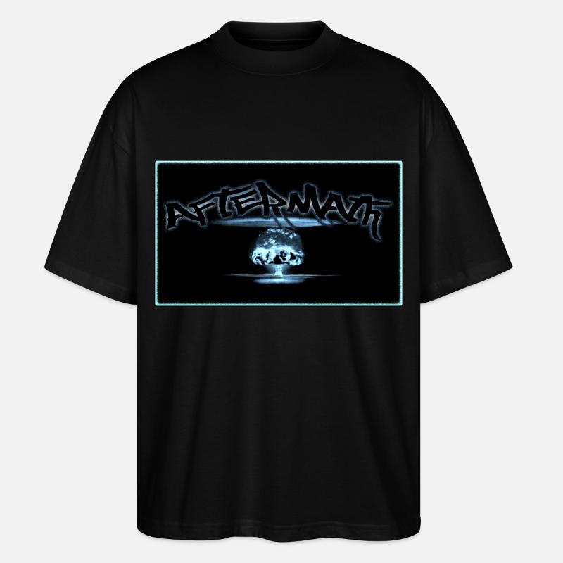 Conséquences du champignon - T-shirt bio Blaster 2.0 coupe oversize Stanley/Stella Unisexe - noir
