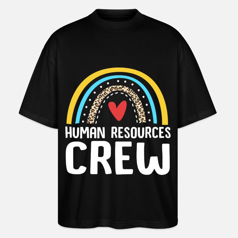 Responsable RH - T-shirt bio Blaster 2.0 coupe oversize Stanley/Stella Unisexe - noir