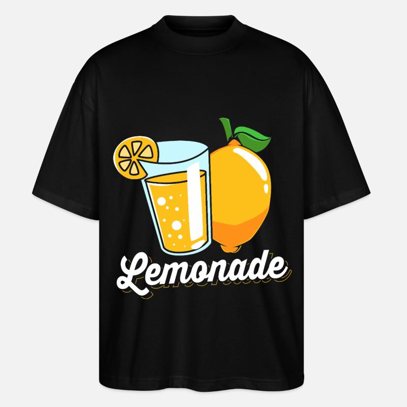 Lemonade, lemonade stand, lemonade - Stanley/Stella Oversized Unisex Organic T-shirt Blaster 2.0 - black