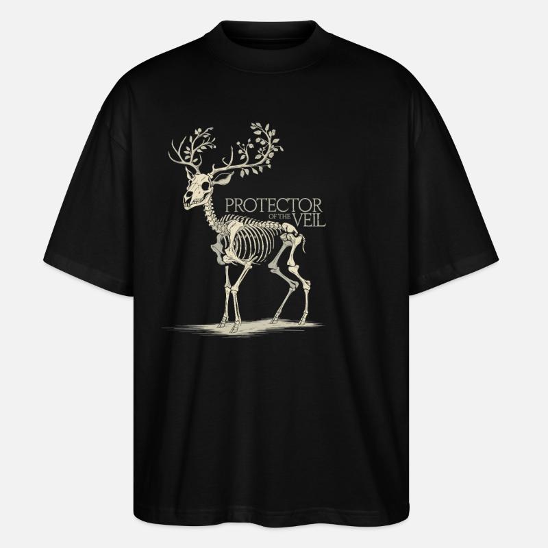 gardien du monde intermédiaire - T-shirt bio Blaster 2.0 coupe oversize Stanley/Stella Unisexe - noir