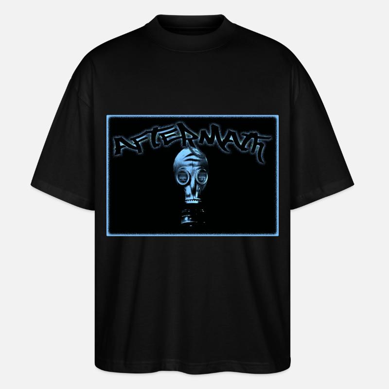 Aftermath Maske - Stanley/Stella Oversized Unisex Bio T-Shirt Blaster 2.0 - Schwarz