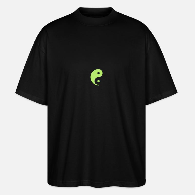 YIN & YANG - juste 01 - T-shirt bio Blaster 2.0 coupe oversize Stanley/Stella Unisexe - noir