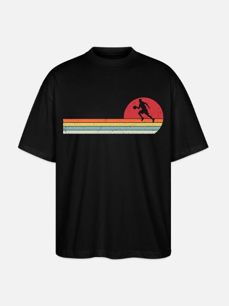 Basketball - Stanley/Stella Oversized Unisex Organic T-shirt Blaster 2.0 - black