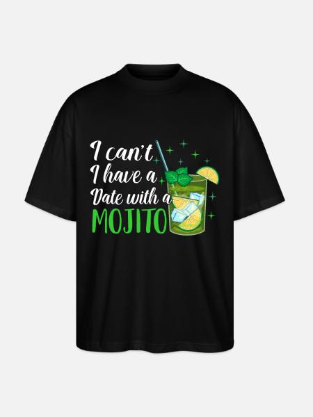 Mojito - Stanley/Stella Oversized Unisex Organic T-shirt Blaster 2.0 - black