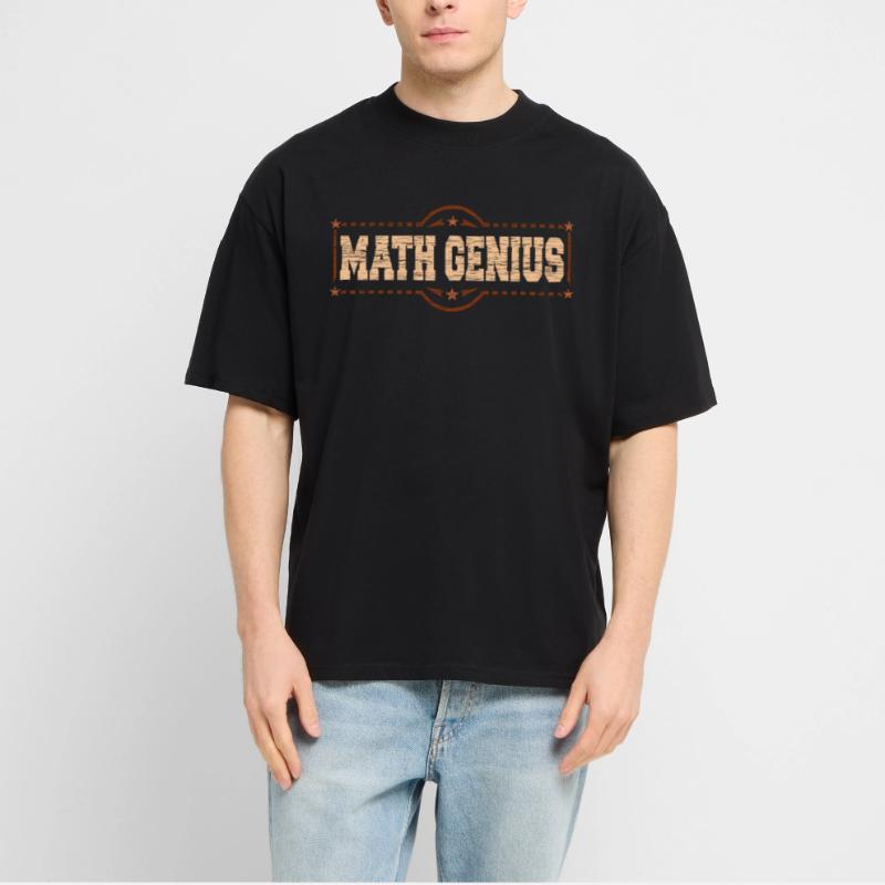 Math math professor math student Stanley/Stella Oversized Unisex Organic T-shirt Blaster 2.0