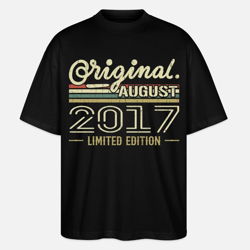 A78 - Stanley/Stella Oversized Unisex Bio T-Shirt Blaster 2.0 - Schwarz