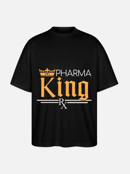 Pharmacy | Pharma King - Stanley/Stella Oversized Unisex Organic T-shirt Blaster 2.0 - black