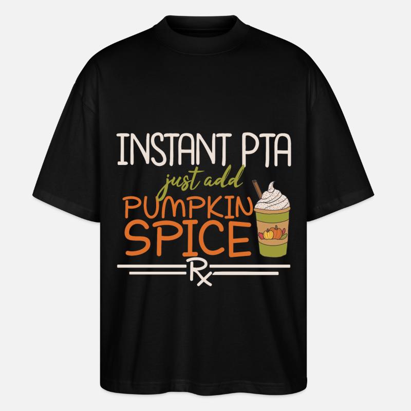 PTA Instant | Apotheke - Stanley/Stella Oversized Unisex Bio T-Shirt Blaster 2.0 - Schwarz