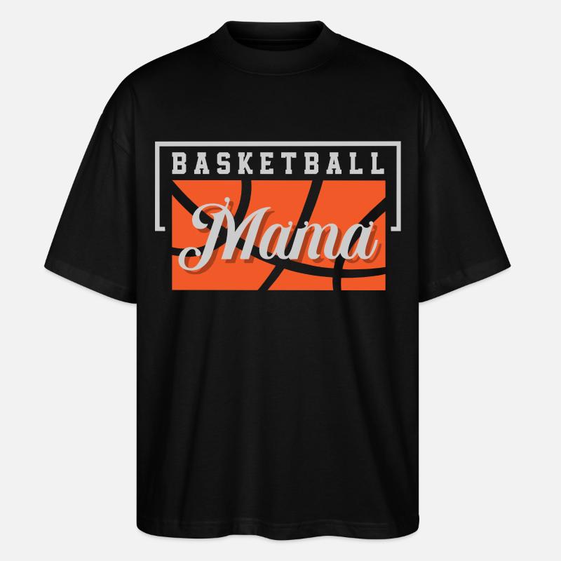Basketball Mama Basketteur - T-shirt bio Blaster 2.0 coupe oversize Stanley/Stella Unisexe - noir