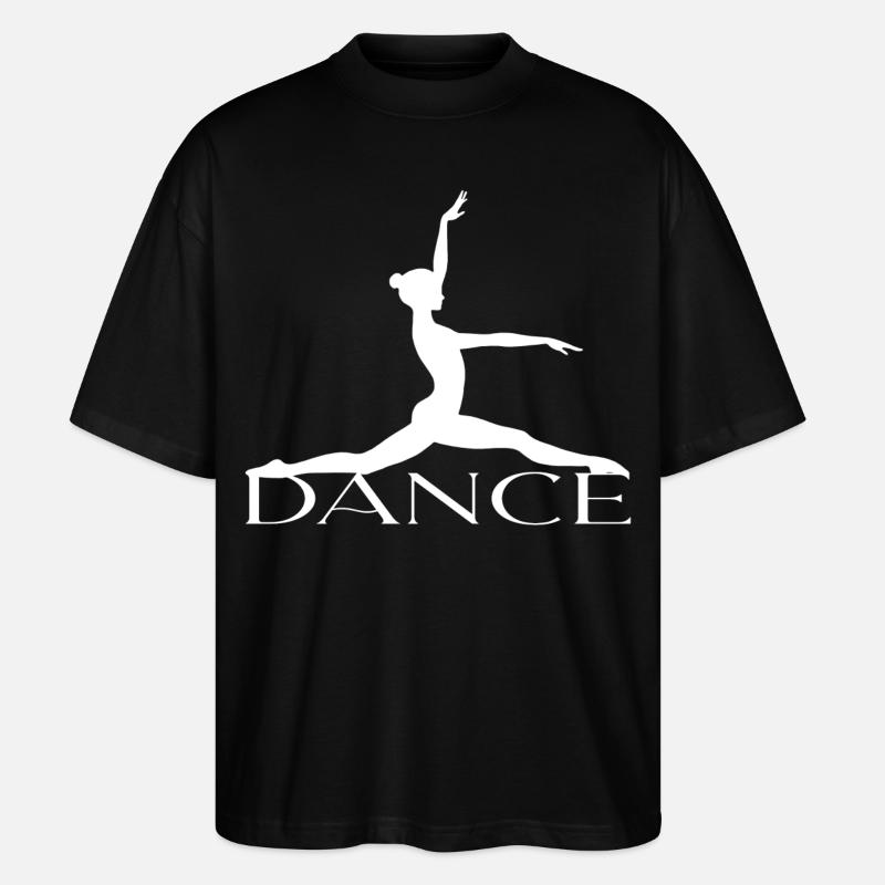 Dance - Stanley/Stella Oversized Unisex Bio T-Shirt Blaster 2.0 - Schwarz