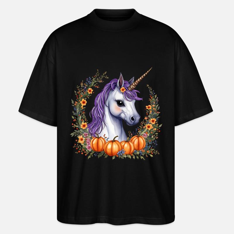 Halloween-Pony - Stanley/Stella Oversized Unisex Bio T-Shirt Blaster 2.0 - Schwarz