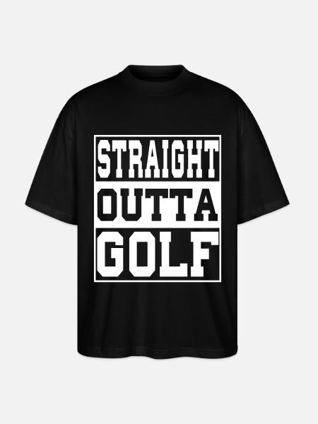 Golf saying funny - Stanley/Stella Oversized Unisex Organic T-shirt Blaster 2.0 - black