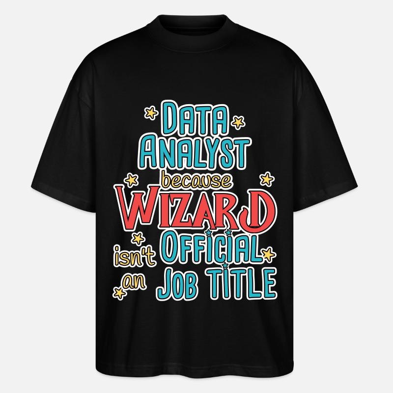 Assistant Data Analyst - T-shirt bio Blaster 2.0 coupe oversize Stanley/Stella Unisexe - noir