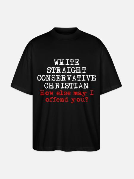 Kristen kristendom Religion - Stanley/Stella Oversize Unisex Øko T-shirt Blaster 2.0 - sort