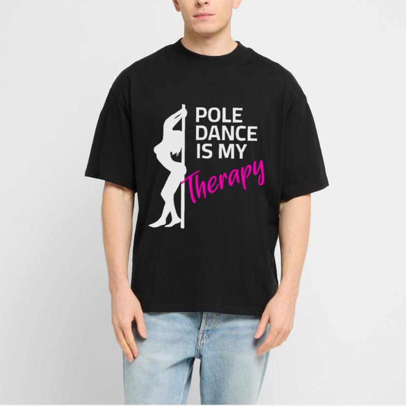 Dancing Pole Dance Pole Dance Pole Dance Dance Class Stanley/Stella Oversized Unisex Organic T-shirt Blaster 2.0