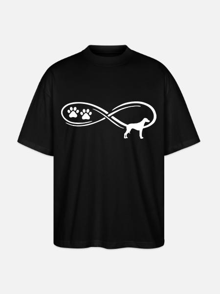 Rhodesian Ridgeback Infinte - Stanley/Stella Oversized Unisex Organic T-shirt Blaster 2.0 - black