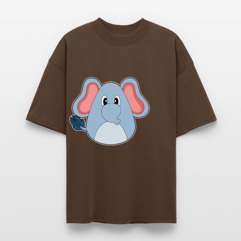 Elephant Easter Easter Egg Stanley/Stella Oversized Unisex Organic T-shirt Blaster 2.0