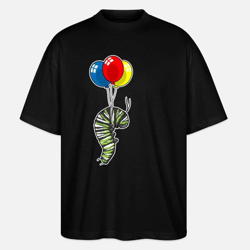 Ballon Caterpillar - T-shirt bio Blaster 2.0 coupe oversize Stanley/Stella Unisexe - noir