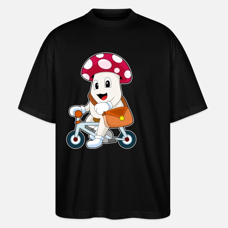 Pilz Bicycle Handbag - Stanley/Stella Oversized Unisex Organic T-shirt Blaster 2.0 - black