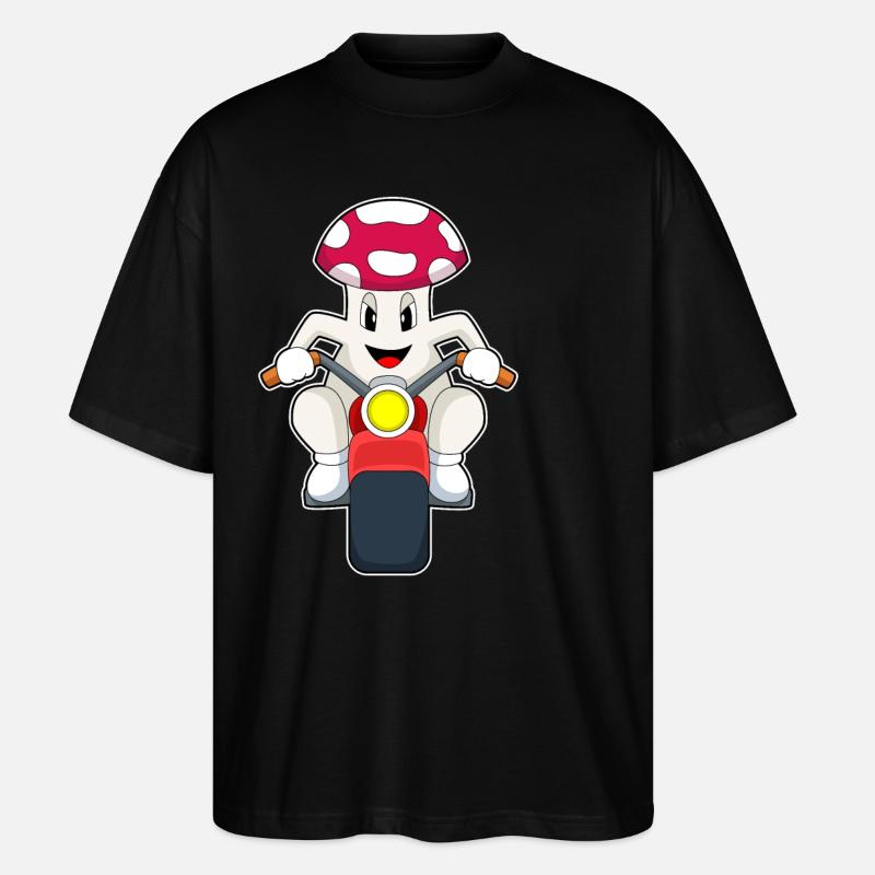 Pilz Motorcycle - Stanley/Stella Oversized Unisex Organic T-shirt Blaster 2.0 - black