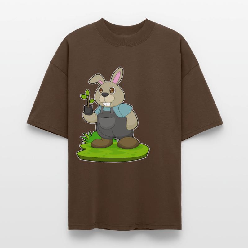 Plantule d’éleveur de lapins T-shirt bio Blaster 2.0 coupe oversize Stanley/Stella Unisexe