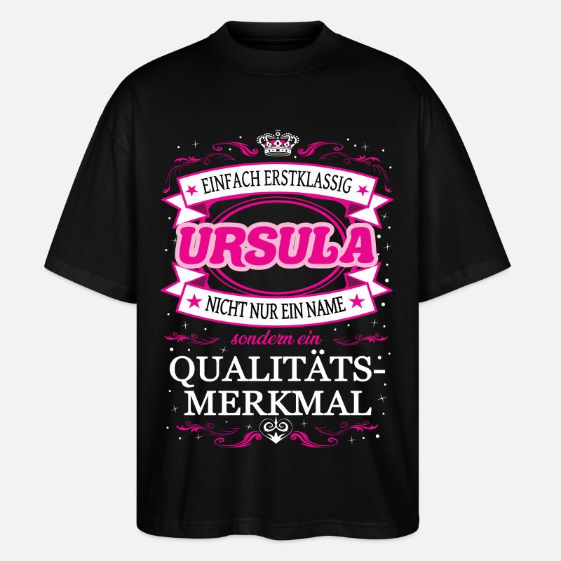 Quality feature Ursula simply first-class - Stanley/Stella Oversized Unisex Organic T-shirt Blaster 2.0 - black