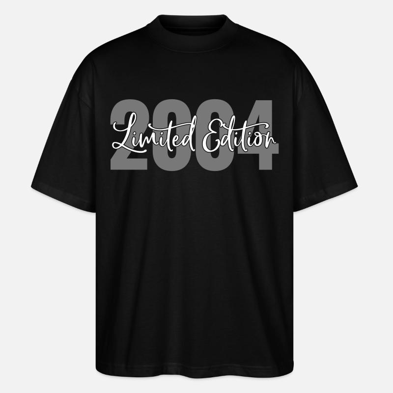 Édition limitée 2004 - T-shirt bio Blaster 2.0 coupe oversize Stanley/Stella Unisexe - noir