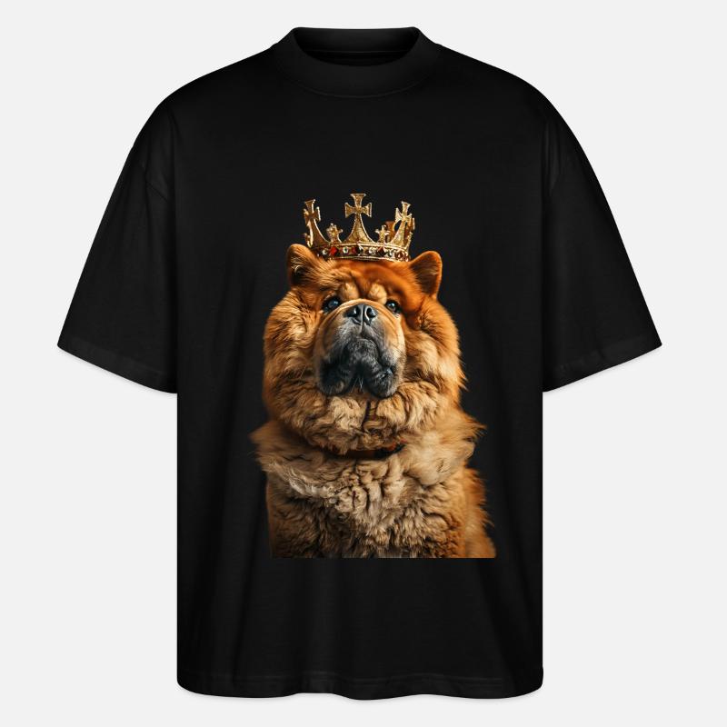 Chow - Stanley/Stella Oversized Unisex Organic T-shirt Blaster 2.0 - black