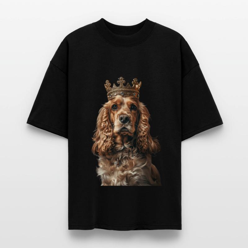 Cocker Spaniel Stanley/Stella Oversized Unisex Organic T-shirt Blaster 2.0