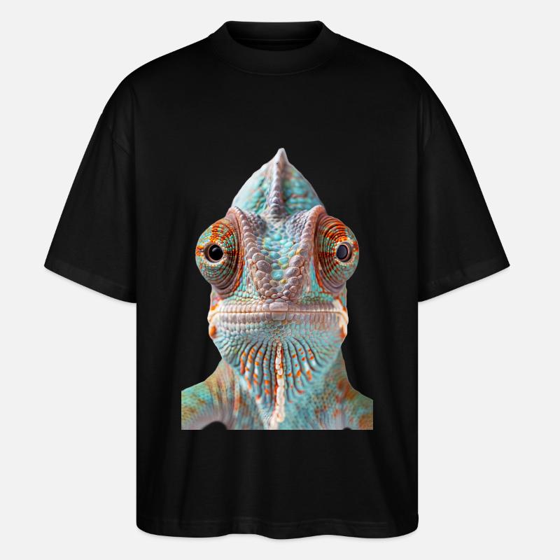 Chameleon - Stanley/Stella Oversized Unisex Organic T-shirt Blaster 2.0 - black