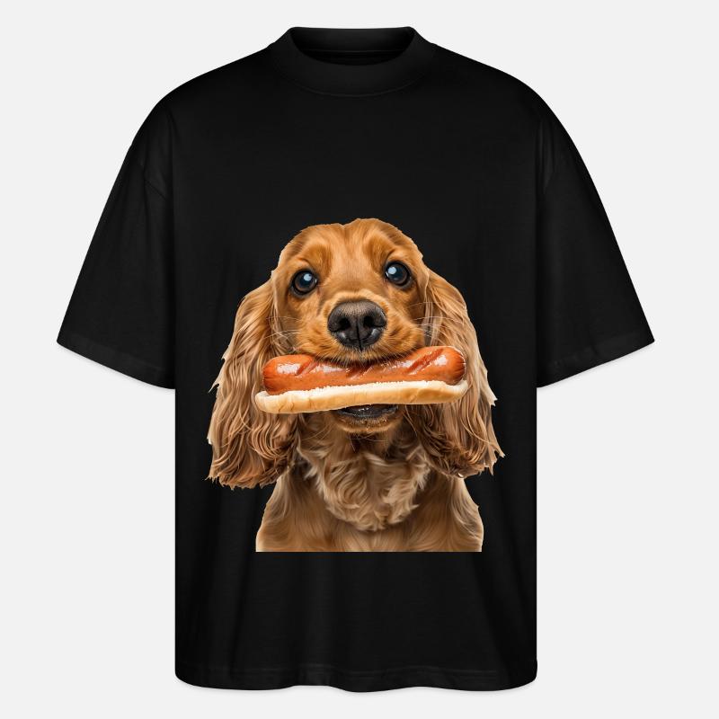 Cocker Spaniel - T-shirt bio Blaster 2.0 coupe oversize Stanley/Stella Unisexe - noir