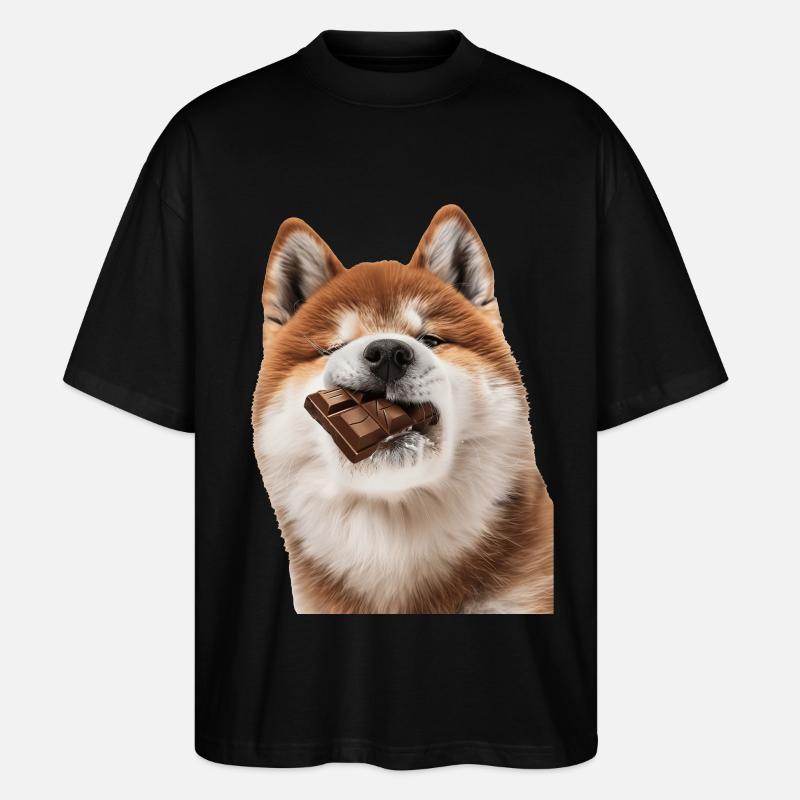 Akita - Stanley/Stella Oversized Unisex Bio T-Shirt Blaster 2.0 - Schwarz