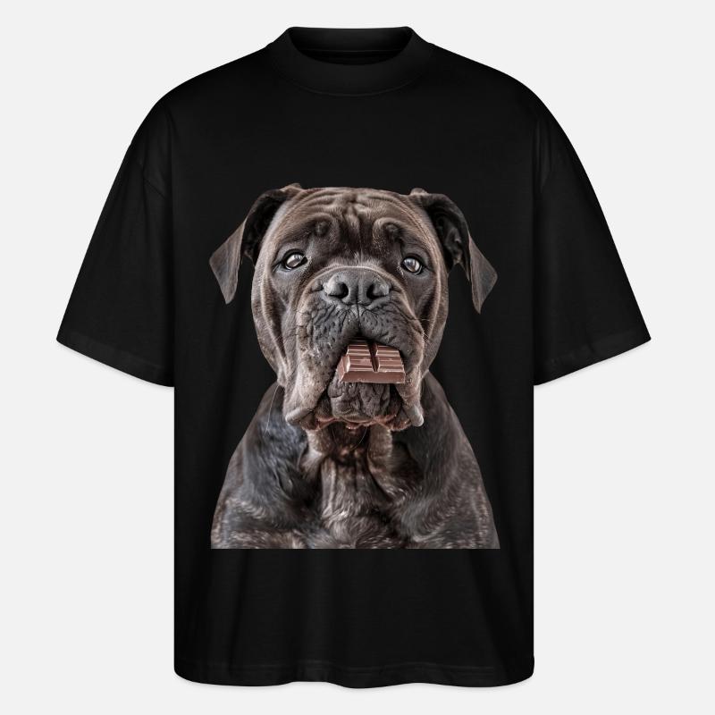 Cane corso - T-shirt bio Blaster 2.0 coupe oversize Stanley/Stella Unisexe - noir