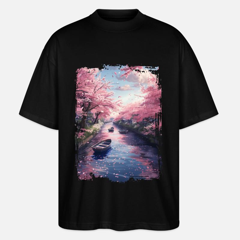 Japan - Stanley/Stella Oversized Unisex Bio T-Shirt Blaster 2.0 - Schwarz