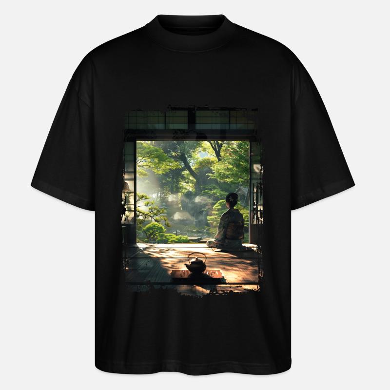 Japan - Stanley/Stella Oversized Unisex Bio T-Shirt Blaster 2.0 - Schwarz