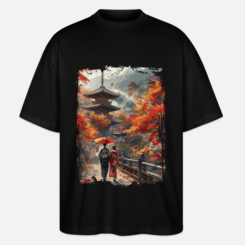 Japan - Stanley/Stella Oversized Unisex Bio T-Shirt Blaster 2.0 - Schwarz