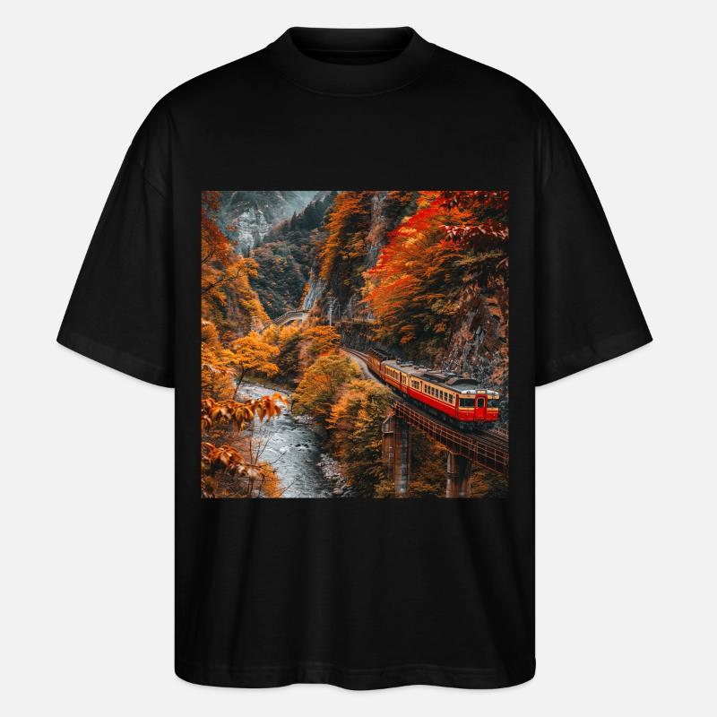 Japan - Stanley/Stella Oversized Unisex Bio T-Shirt Blaster 2.0 - Schwarz