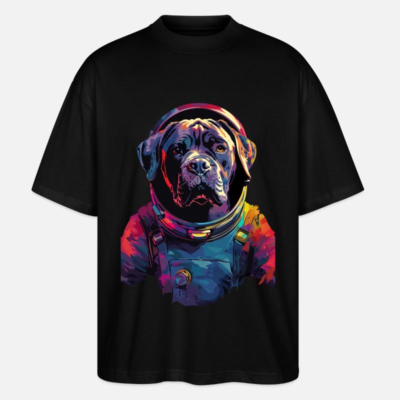 Cane Corso - Stanley/Stella Oversized Unisex Bio T-Shirt Blaster 2.0 - Schwarz