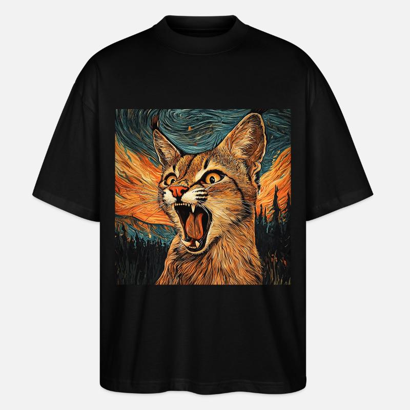 Karakal - Stanley/Stella Oversized Unisex Bio T-Shirt Blaster 2.0 - Schwarz