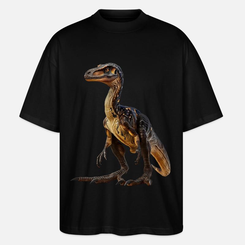 Utahraptor - Stanley/Stella Oversized Unisex Bio T-Shirt Blaster 2.0 - Schwarz