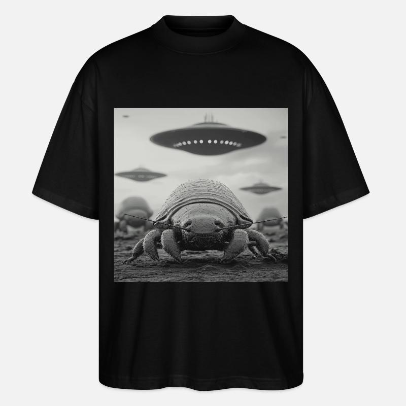 Assel - Stanley/Stella Oversized Unisex Bio T-Shirt Blaster 2.0 - Schwarz