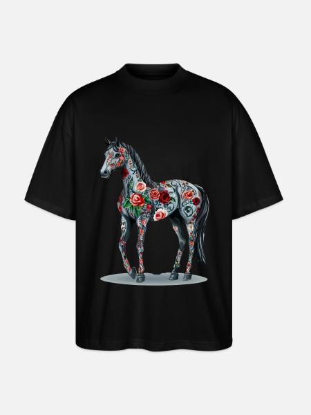Arabisch - Stanley/Stella Oversized Unisex Bio T-Shirt Blaster 2.0 - Schwarz