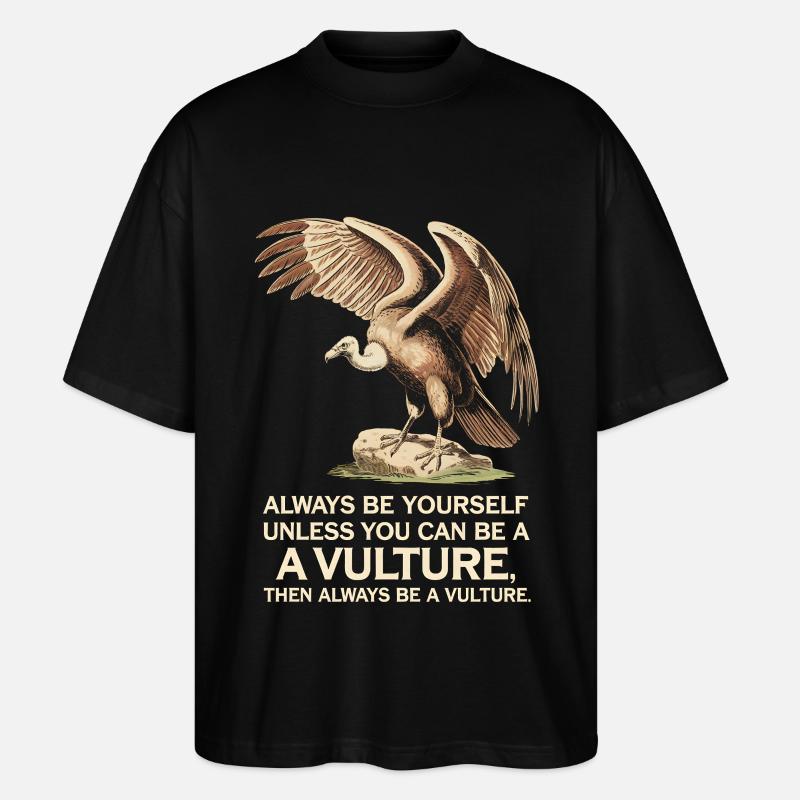 Geier - Stanley/Stella Oversized Unisex Bio T-Shirt Blaster 2.0 - Schwarz