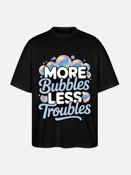 Blasen - Stanley/Stella Oversized Unisex Bio T-Shirt Blaster 2.0 - Schwarz