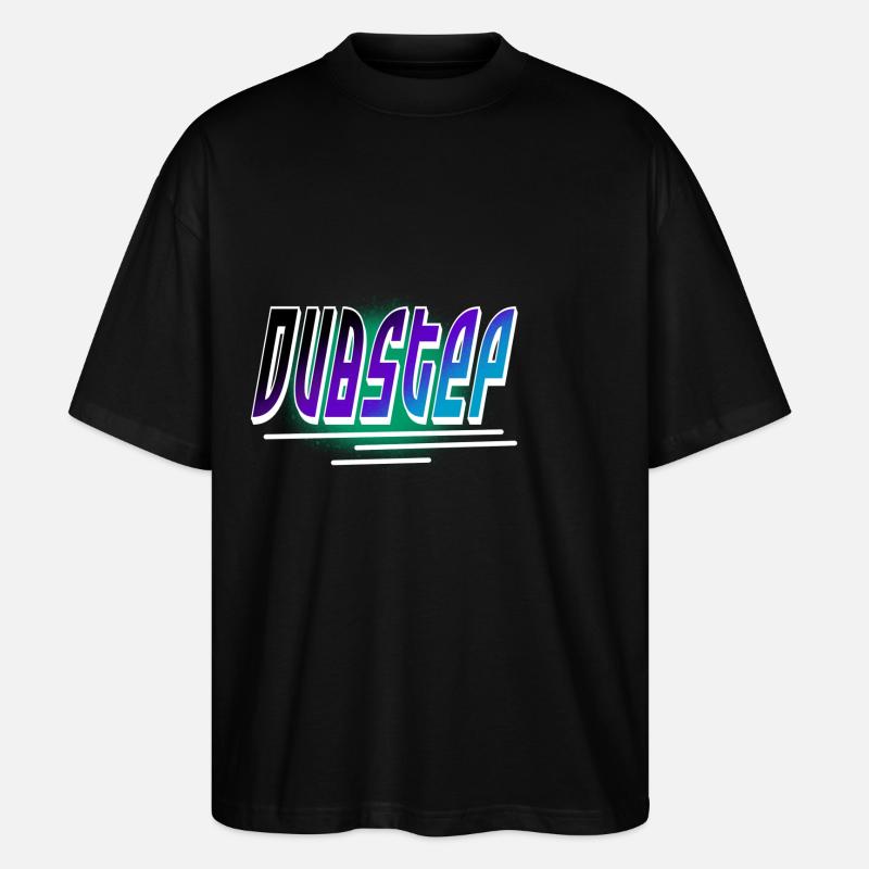 Dubstep - T-shirt bio Blaster 2.0 coupe oversize Stanley/Stella Unisexe - noir