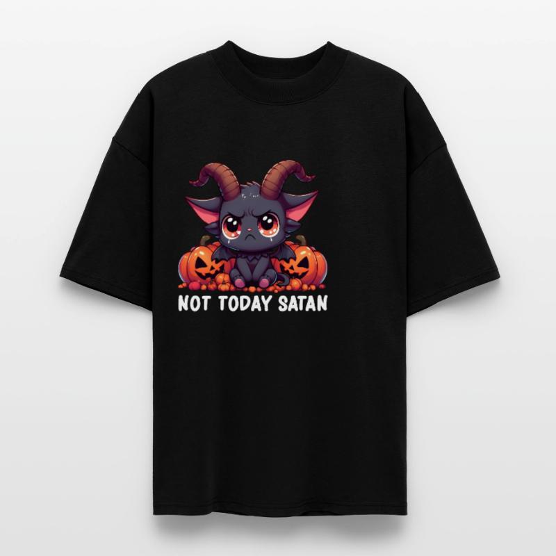 Satan Baphomet Evil Devil Lucifer - Cute Baphomet T-shirt bio Blaster 2.0 coupe oversize Stanley/Stella Unisexe