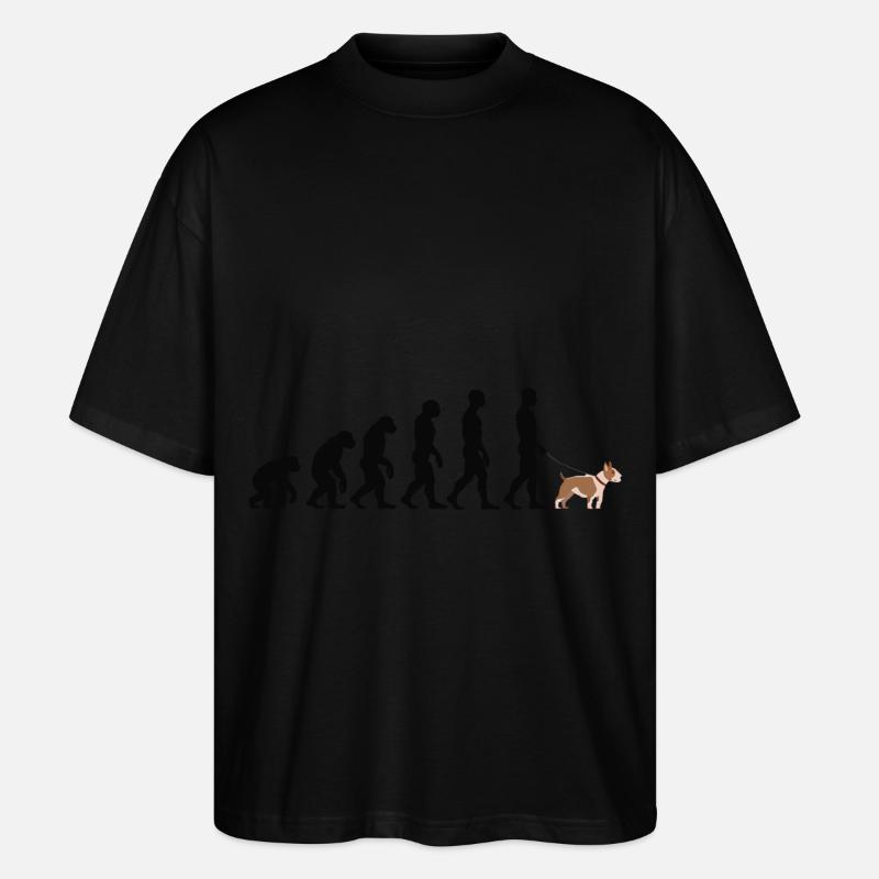 Bullterrier - Stanley/Stella Oversized Unisex Bio T-Shirt Blaster 2.0 - Schwarz