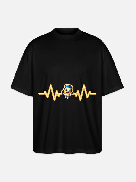Mayonnaise - Stanley/Stella Oversized Unisex Bio T-Shirt Blaster 2.0 - Schwarz